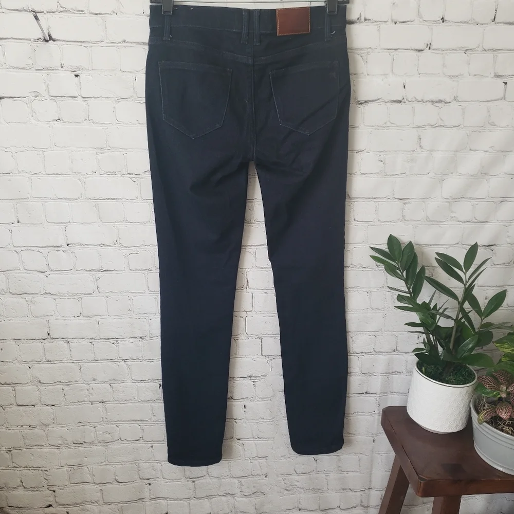 Madewell Dark Wash Mid-Rise Jeggings size 26 - Picture 7 of 14